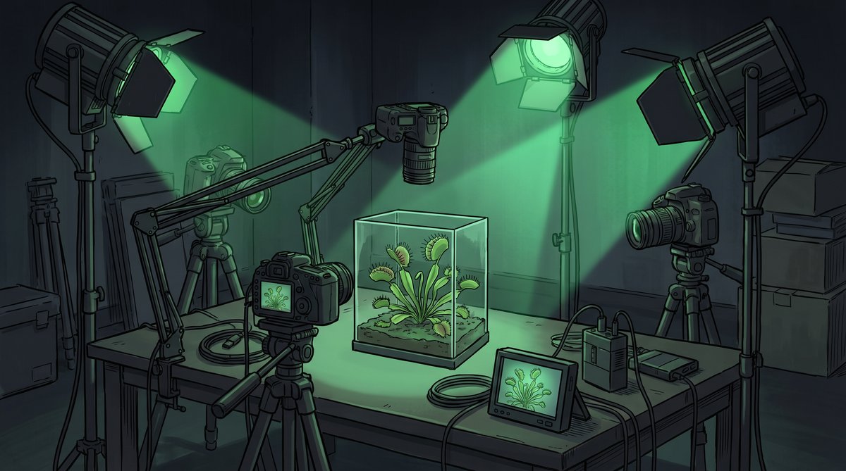 高清3D动漫植物MV拍摄视频